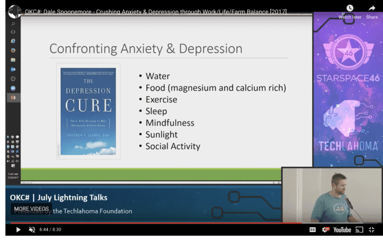 OKC.js From Seed to Spoon Anxiety Work Life Balance